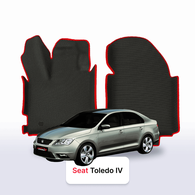Fußmatten EVA für SEAT Toledo 4 gen 2012-2019 jahr LIFTBACK