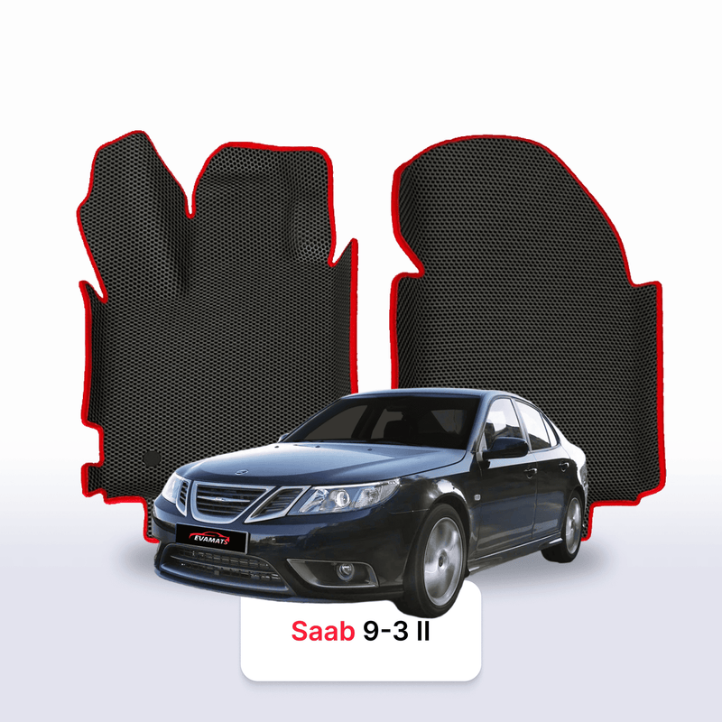 Fußmatten EVA für Saab 9-3 2 gen 2002-2014 jahr LIMOUSINE