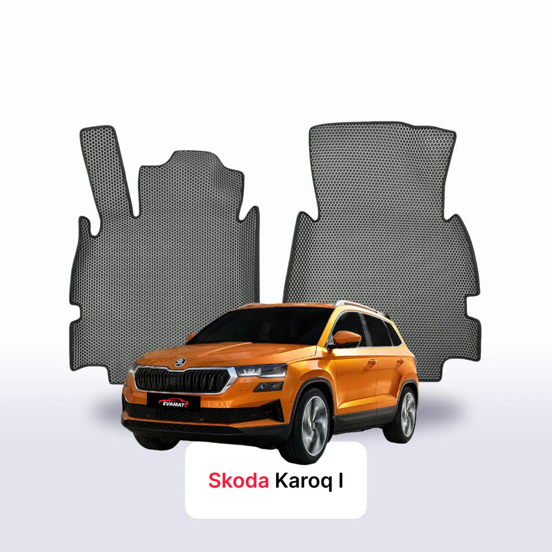 Fußmatten EVA für Skoda Karoq 1 gen 2017-2028 jahr SUV