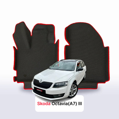 Fußmatten EVA für Skoda Octavia(A7) vor-facelift 3 gen 2013-2016 jahr KOMBI