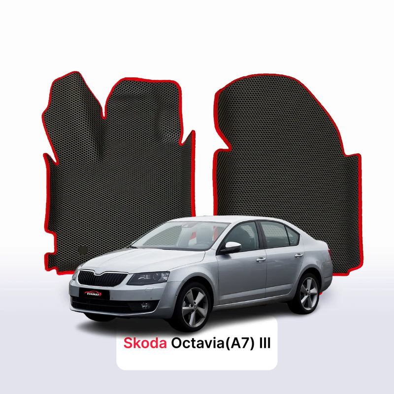 Fußmatten EVA für Skoda Octavia(A7) vor-facelift 3 gen 2013-2016 jahr LIFTBACK
