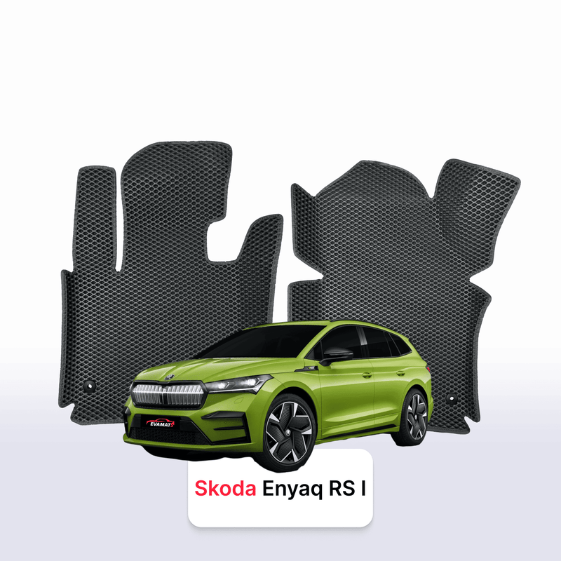 Fußmatten EVA für Skoda Enyaq RS 1 gen 2022-2028 jahr Elektrisch SUV