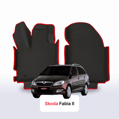 Fußmatten EVA für Skoda Fabia 2 gen 2007-2014 jahr KOMBI