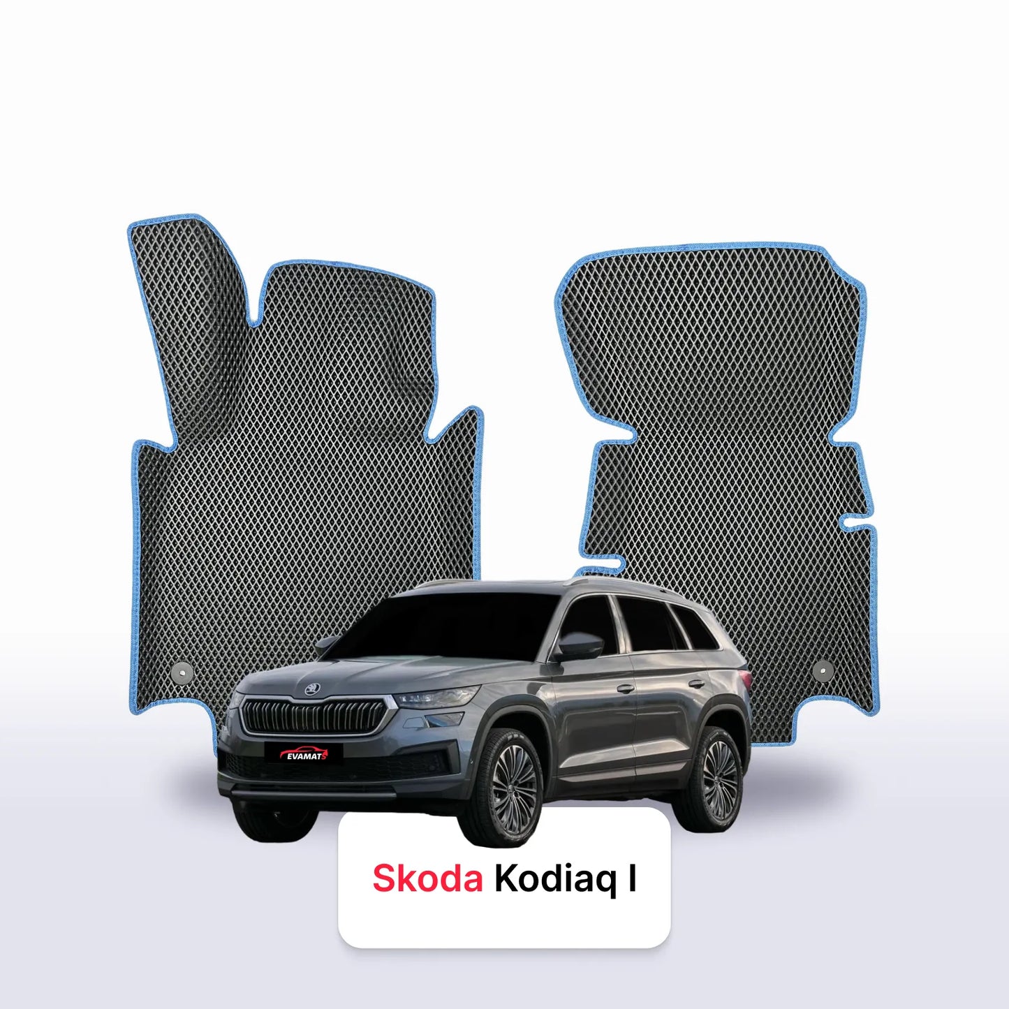 Fußmatten EVA für Skoda Kodiaq 1 gen 2016-2024 jahr SUV
