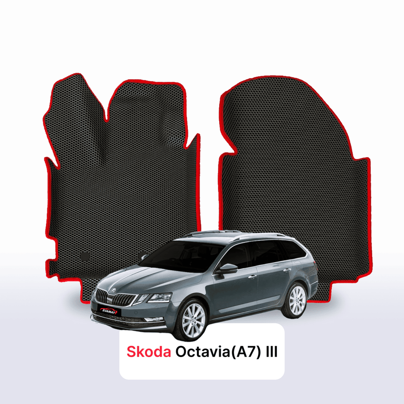 Fußmatten EVA für Skoda Octavia(A7) facelift 3 gen 2016-2019 jahr KOMBI