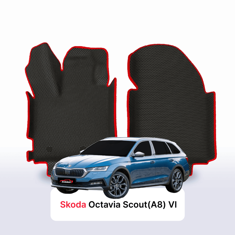 Fußmatten EVA für Skoda Octavia Scout(A8) 4 gen 2019-2028 jahr KOMBI