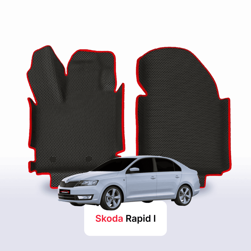 Fußmatten EVA für Skoda Rapid 1 gen 2012-2020 jahr LIFTBACK