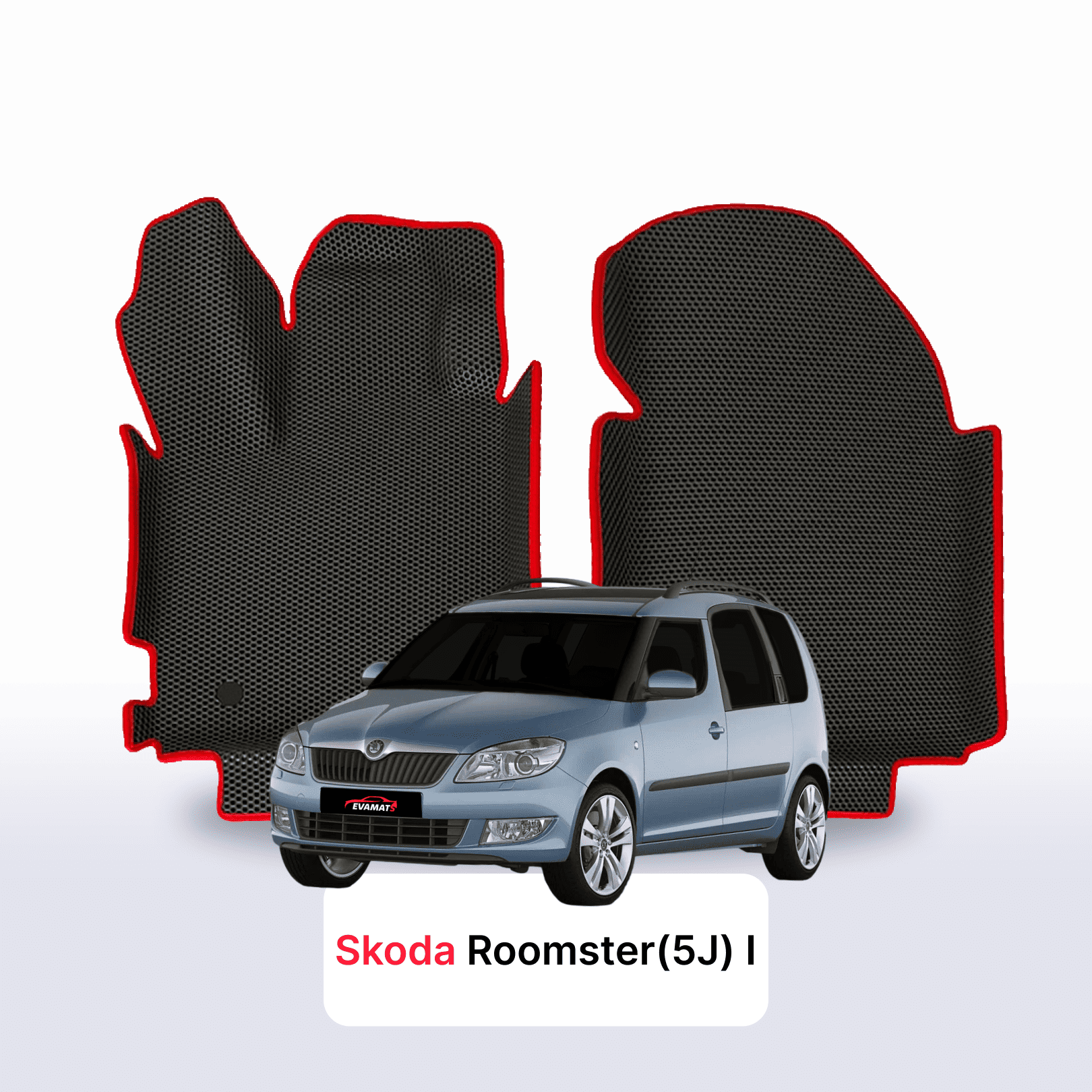 Fußmatten EVA für Skoda Roomster(5J) 1 gen 2006-2015 jahr MINIVAN