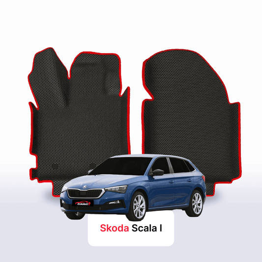 Fußmatten EVA für Skoda Scala 1 gen 2019-2028 Jahr SCHRÄGHECK 5-Türer