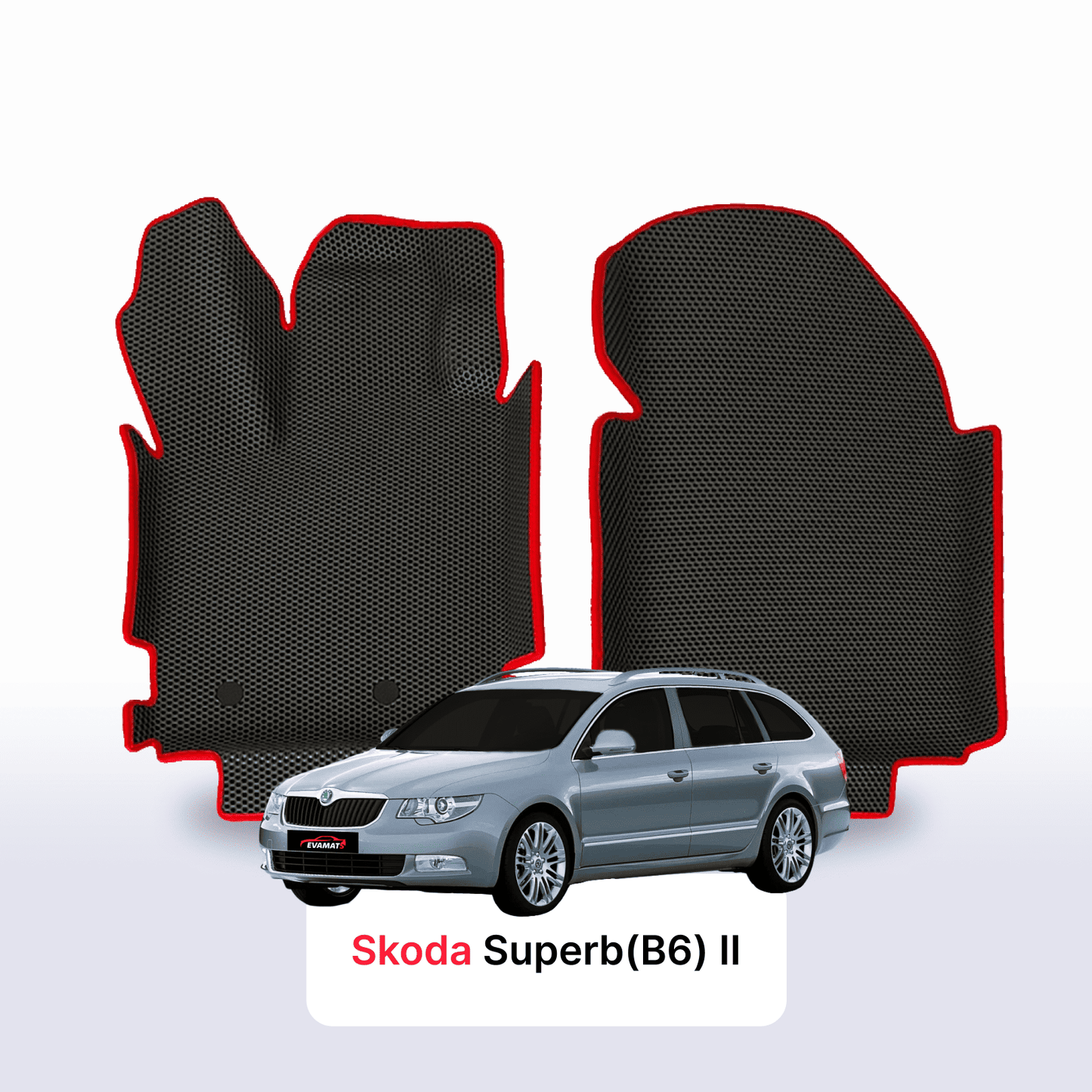 Fußmatten EVA für Skoda Superb(B6) 2 gen 2008-2015 jahr KOMBI
