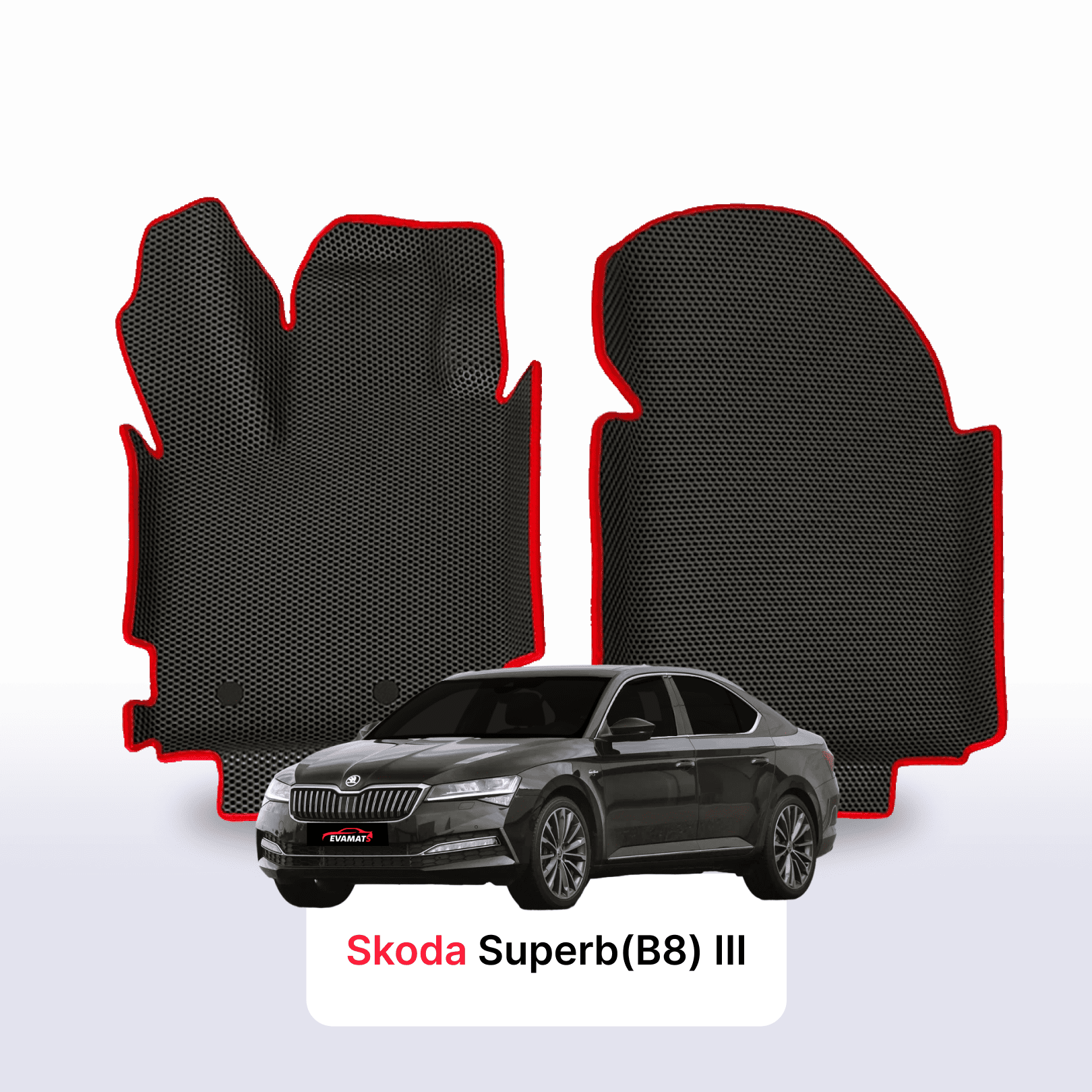 Fußmatten EVA für Skoda Superb(B8) 3 gen 2015-2024 jahr LIFTBACK