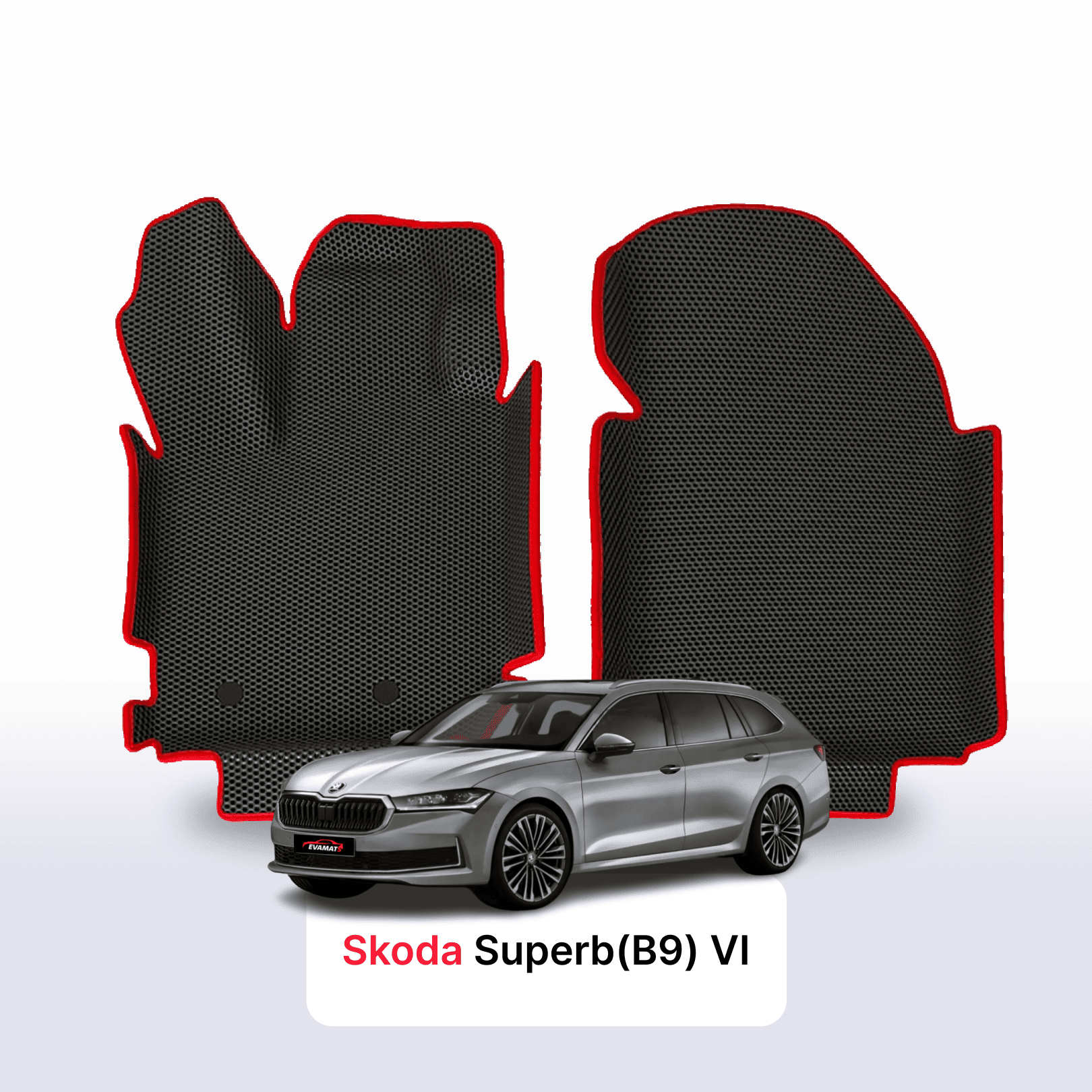 Fußmatten EVA für Skoda Superb(B9) 4 gen 2024-2028 jahr KOMBI