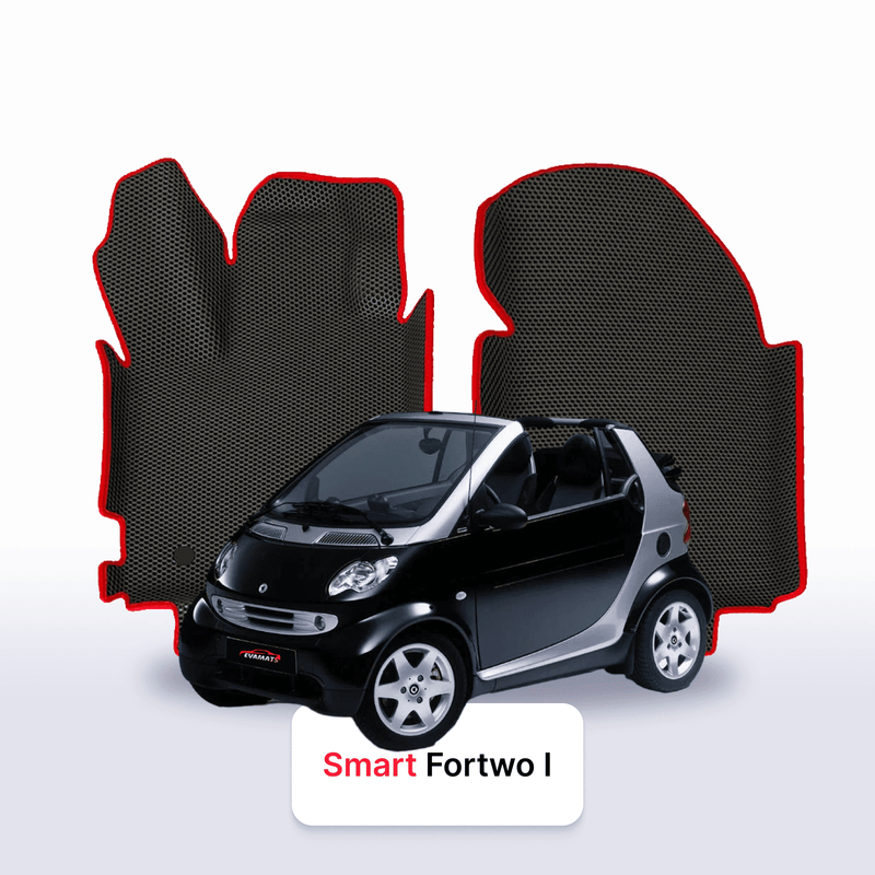 Fußmatten EVA für Smart Fortwo 1 gen 1998-2007 jahr CABRIO