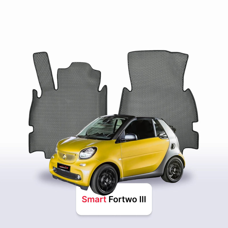 Fußmatten EVA für Smart Fortwo 3 gen 2014-2024 jahr CABRIO