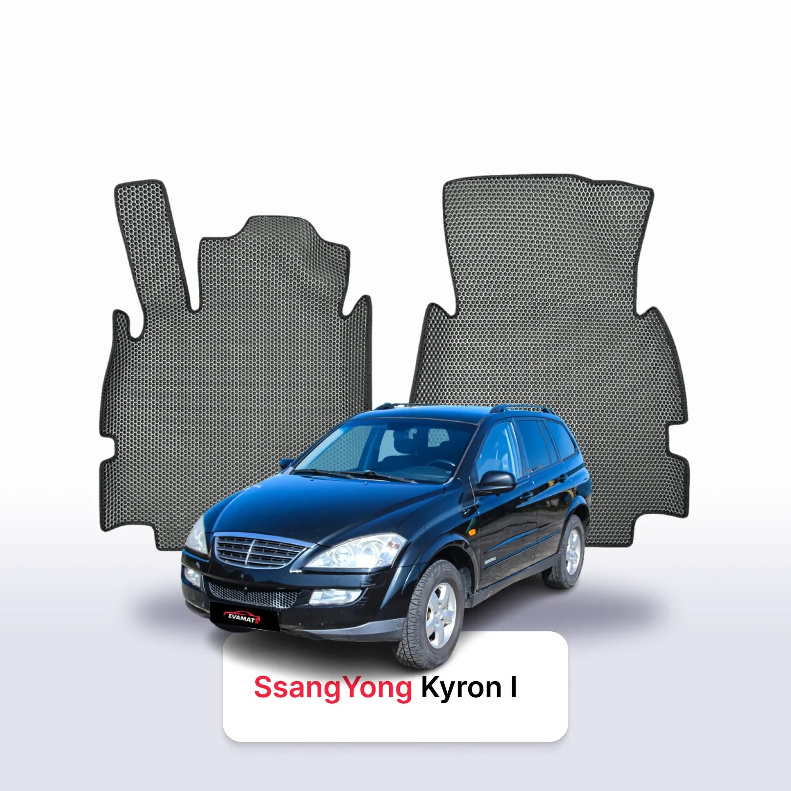 Fußmatten EVA für SsangYong Kyron 1 gen 2005-2015 jahr SUV 5 türer