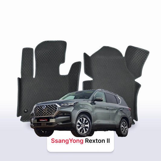 Fußmatten EVA für SsangYong Rexton 2 gen 2017-2028 jahr SUV 5 türer