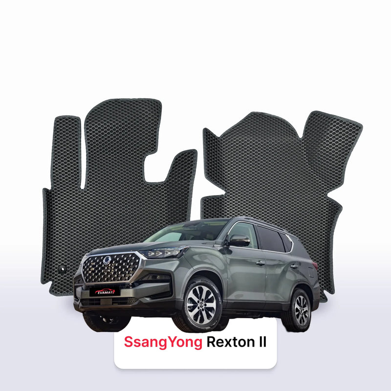Fußmatten EVA für SsangYong Rexton 2 gen 2017-2028 jahr SUV 5 türer