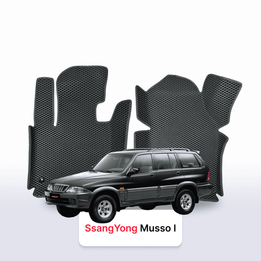 Fußmatten EVA für SsangYong Musso 1 gen 1993-2006 jahr SUV