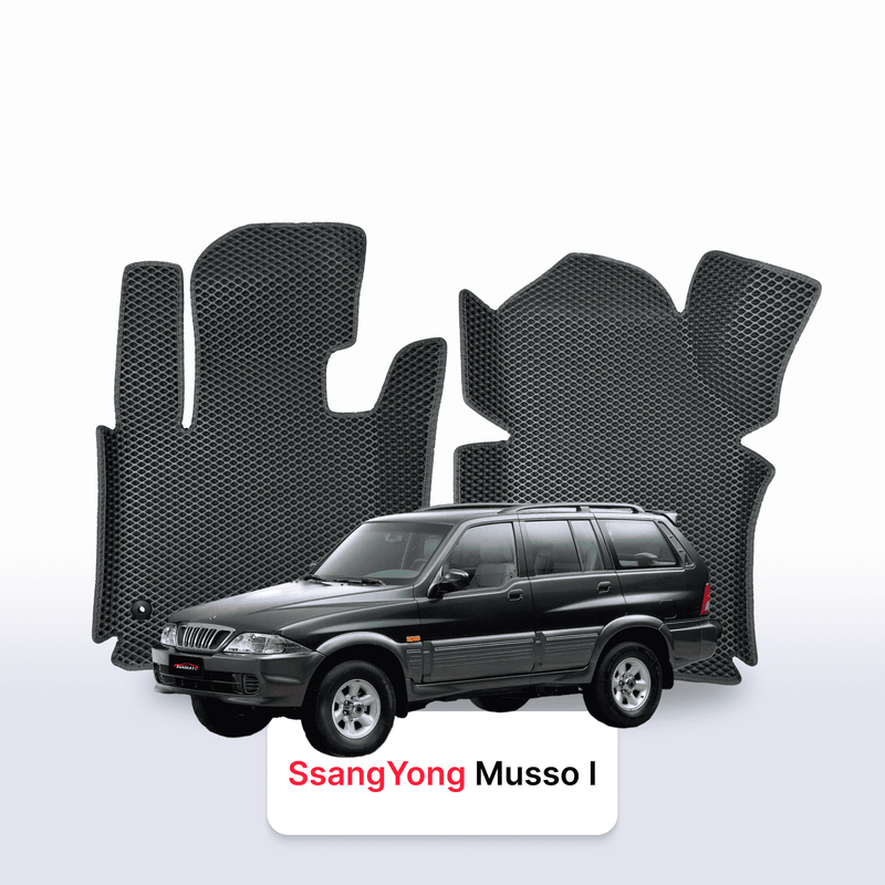 Fußmatten EVA für SsangYong Musso 1 gen 1993-2006 jahr SUV