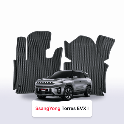 Fußmatten EVA für SsangYong Torres EVX 1 gen 2023-2028 jahr SUV