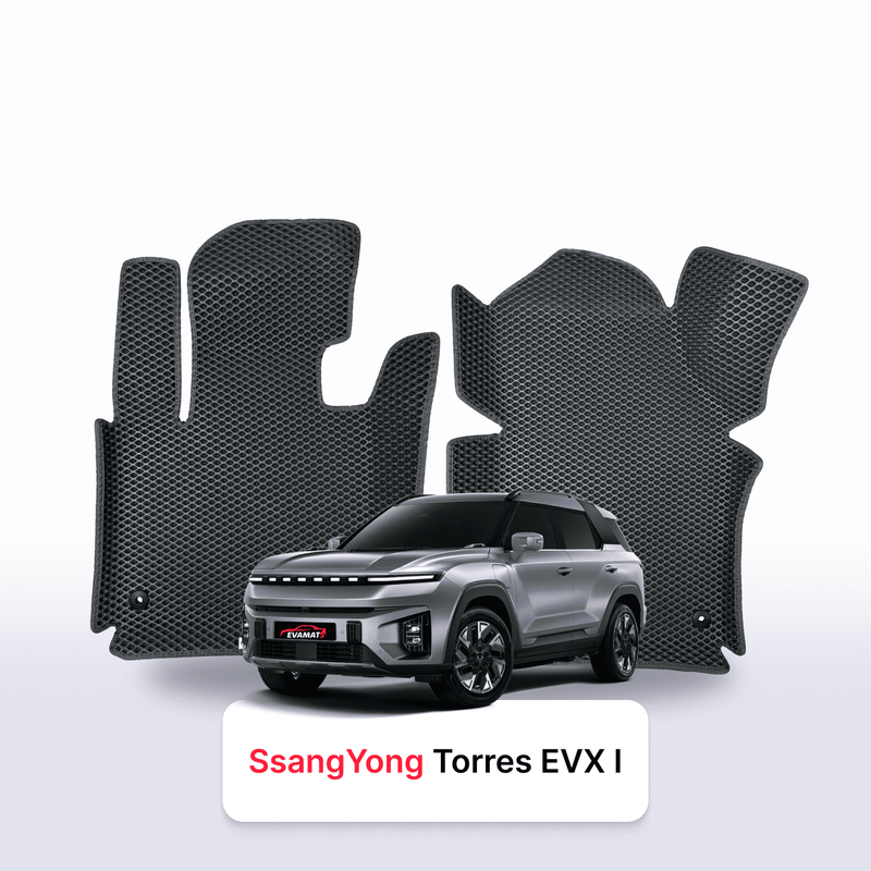 Fußmatten EVA für SsangYong Torres EVX 1 gen 2023-2028 jahr SUV