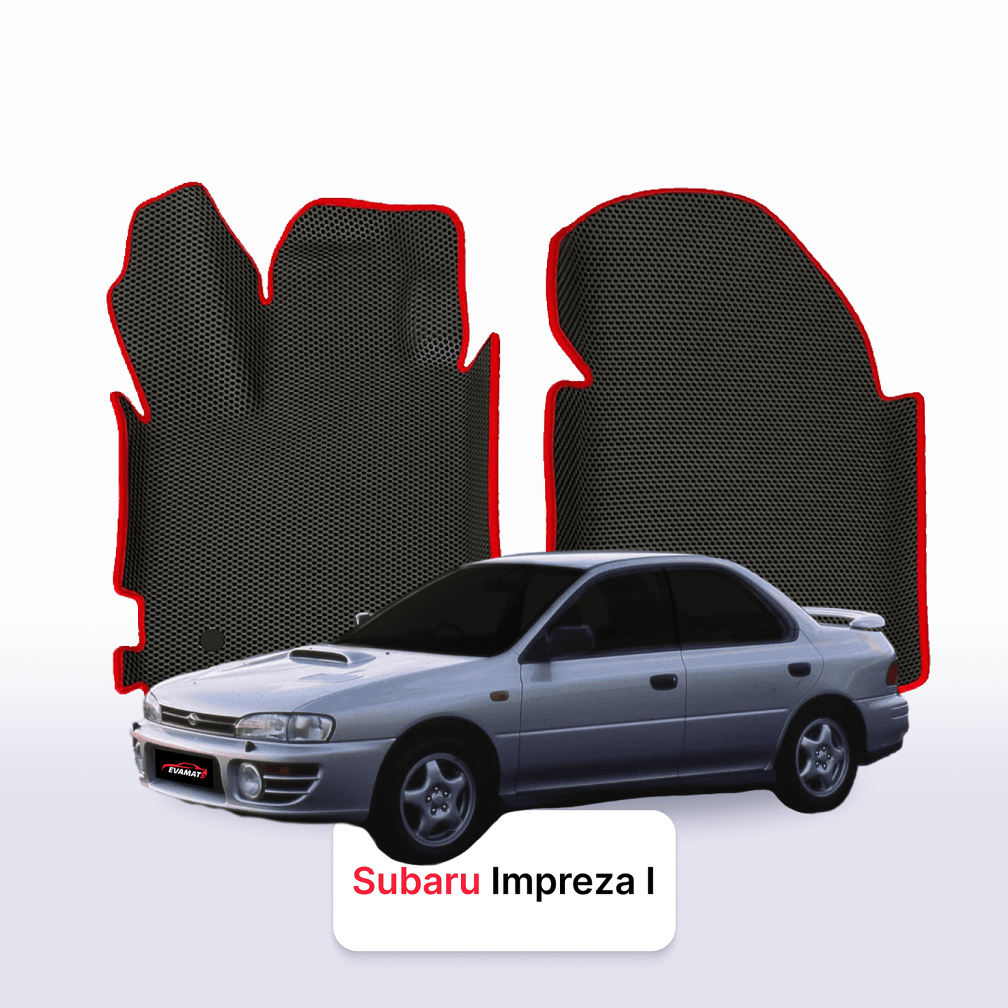 Fußmatten EVA für Subaru Impreza 1 gen 1992-2000 jahr LIMOUSINE