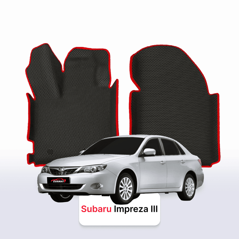 Fußmatten EVA für Subaru Impreza 3 gen 2007-2011 jahr LIMOUSINE