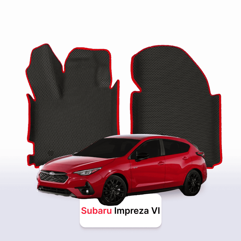 Fußmatten EVA für Subaru Impreza 6 gen 2023-2028 jahr SCHÄGHECK 5 türer