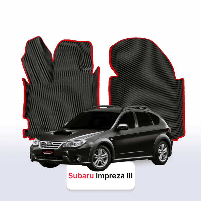 Fußmatten EVA für Subaru Impreza(XV) 3 gen 2007-2011 jahr SCHÄGHECK 5 türer