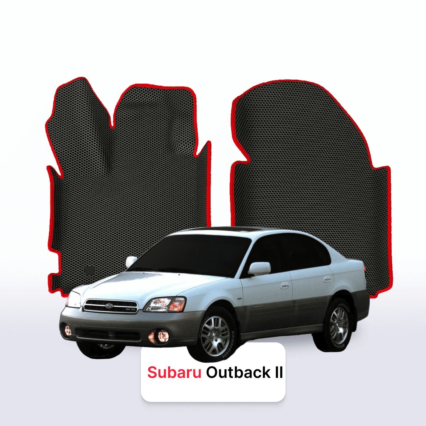 Fußmatten EVA für Subaru Outback 2 gen 1998-2004 jahr LIMOUSINE