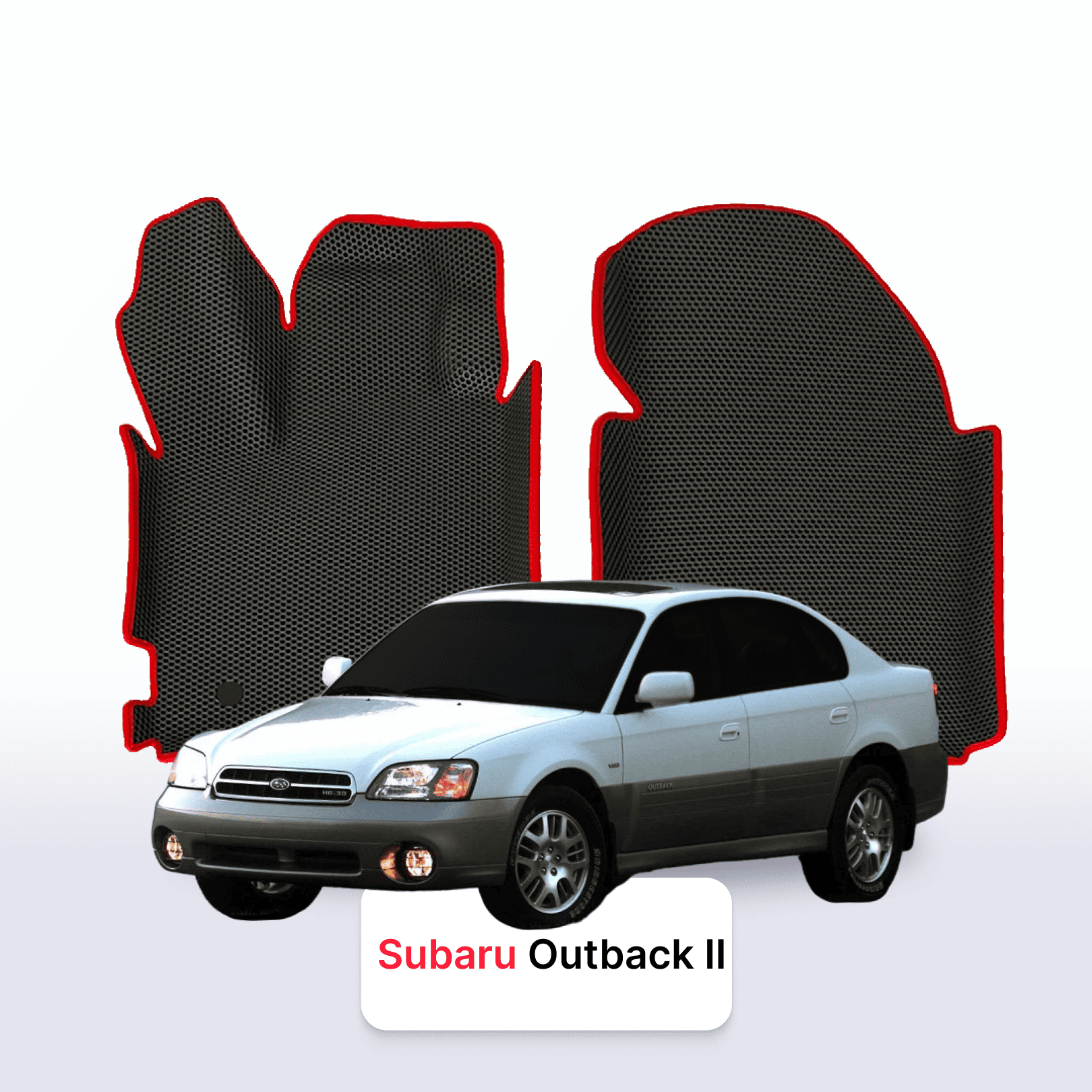 Fußmatten EVA für Subaru Outback 2 gen 1998-2004 jahr LIMOUSINE