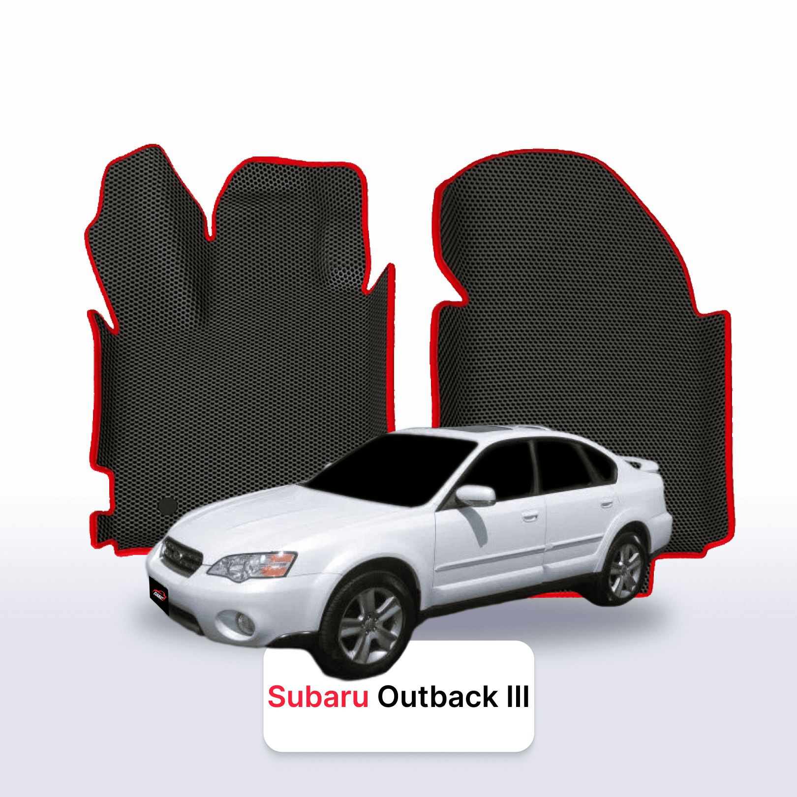 Fußmatten EVA für Subaru Outback 3 gen 2003-2006 jahr LIMOUSINE