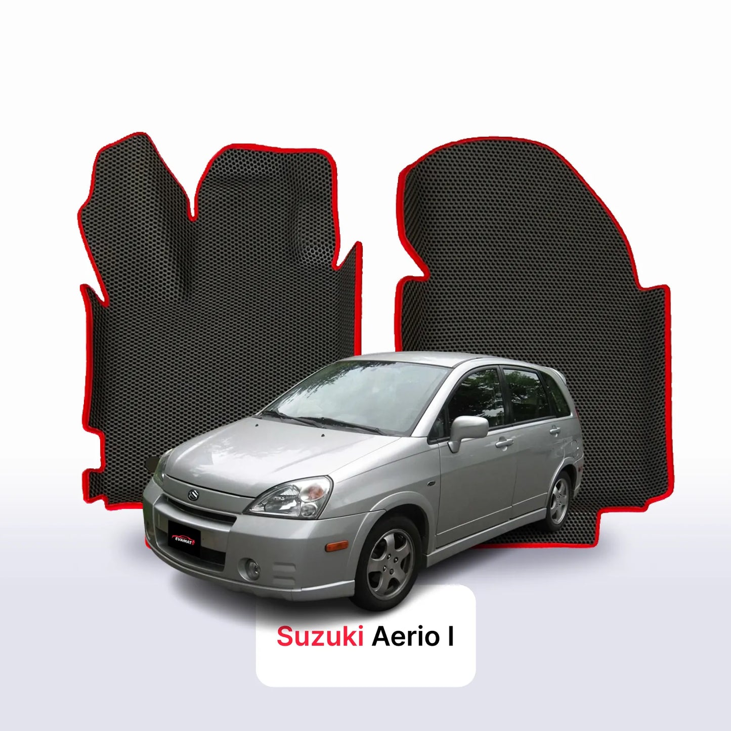 Fußmatten EVA für Suzuki Aerio 1 gen 2001-2010 jahr SCHÄGHECK 5 türer