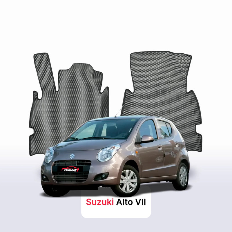 Fußmatten EVA für Suzuki Alto 7 gen 2009-2014 jahr SCHÄGHECK 5 türer