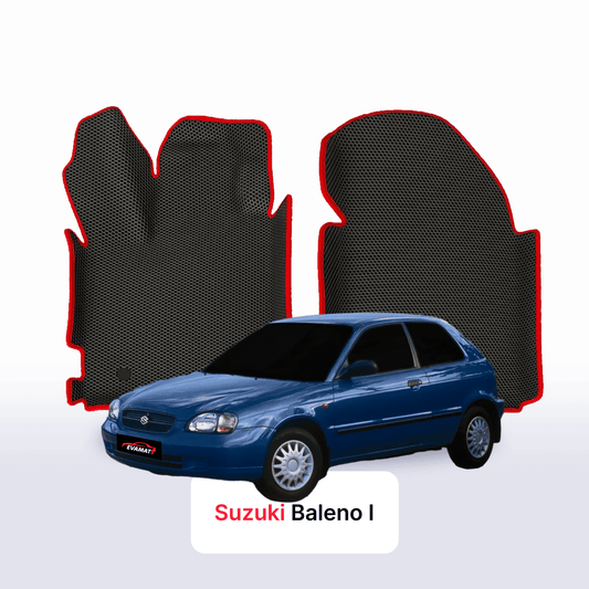 Fußmatten EVA für Suzuki Baleno 1 gen 1995-2002 jahr SCHÄGHECK 3 türer