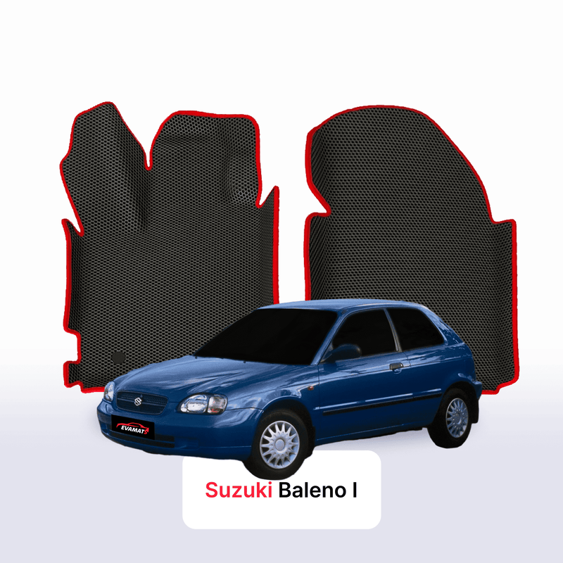 Fußmatten EVA für Suzuki Baleno 1 gen 1995-2002 jahr SCHÄGHECK 3 türer