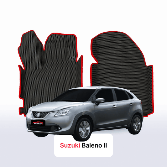 Fußmatten EVA für Suzuki Baleno 2 gen 2015-2026 jahr SCHÄGHECK 5 türer