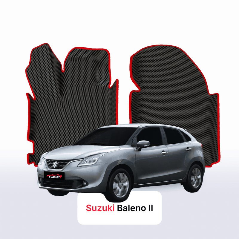Fußmatten EVA für Suzuki Baleno 2 gen 2015-2026 jahr SCHÄGHECK 5 türer