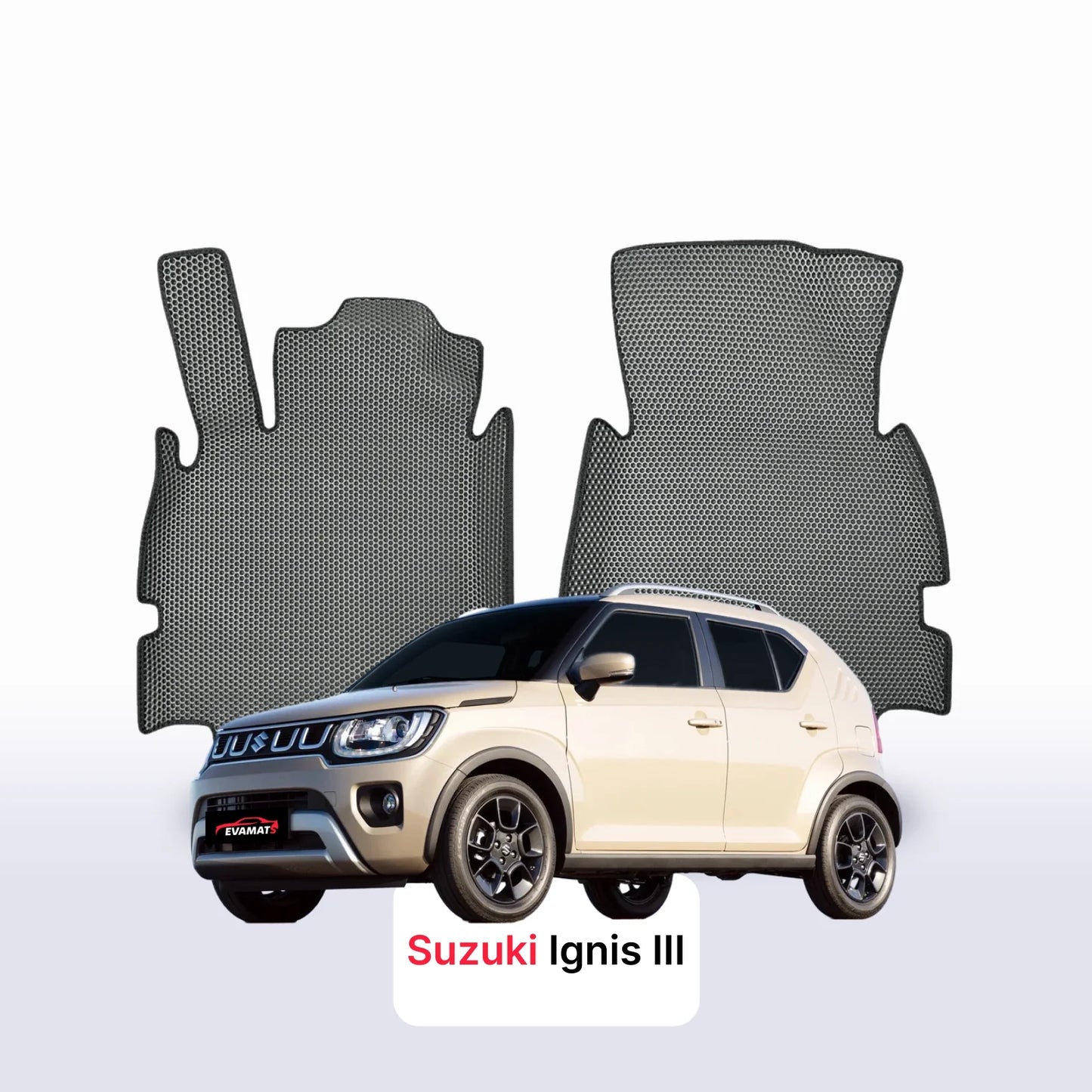 Fußmatten EVA für Suzuki Ignis(MF) 3 gen 2016-2025 jahr SCHÄGHECK 5 türer