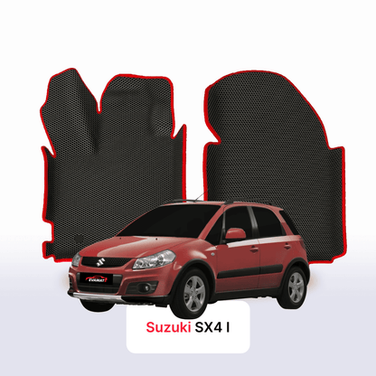 Fußmatten EVA für Suzuki SX4 1 gen 2006-2014 jahr SCHÄGHECK 5 türer