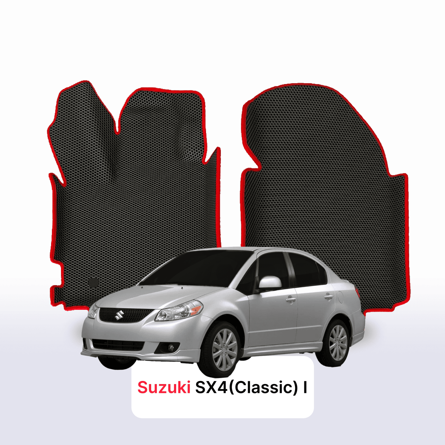 Fußmatten EVA für Suzuki SX4(Classic) 1 gen 2006-2014 jahr LIMOUSINE