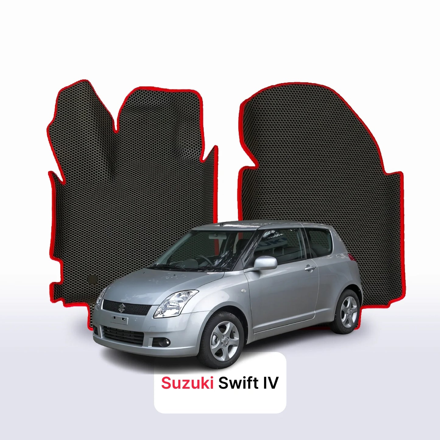 Fußmatten EVA für Suzuki Swift 4 gen 2004-2011 jahr SCHÄGHECK 3 türer