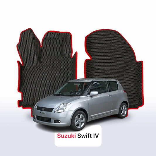 Fußmatten EVA für Suzuki Swift 4 gen 2004-2011 jahr SCHÄGHECK 3 türer