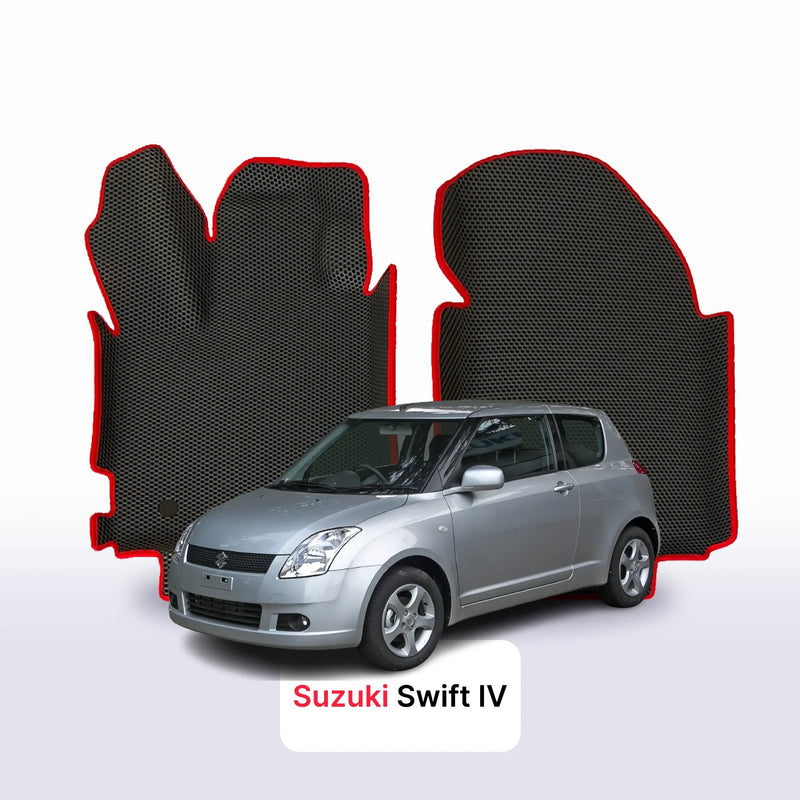 Fußmatten EVA für Suzuki Swift 4 gen 2004-2011 jahr SCHÄGHECK 3 türer