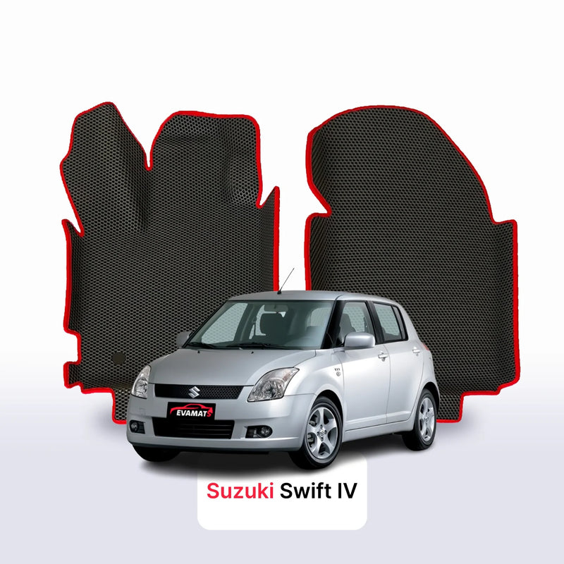 Fußmatten EVA für Suzuki Swift 4 gen 2004-2011 jahr SCHÄGHECK 5 türer