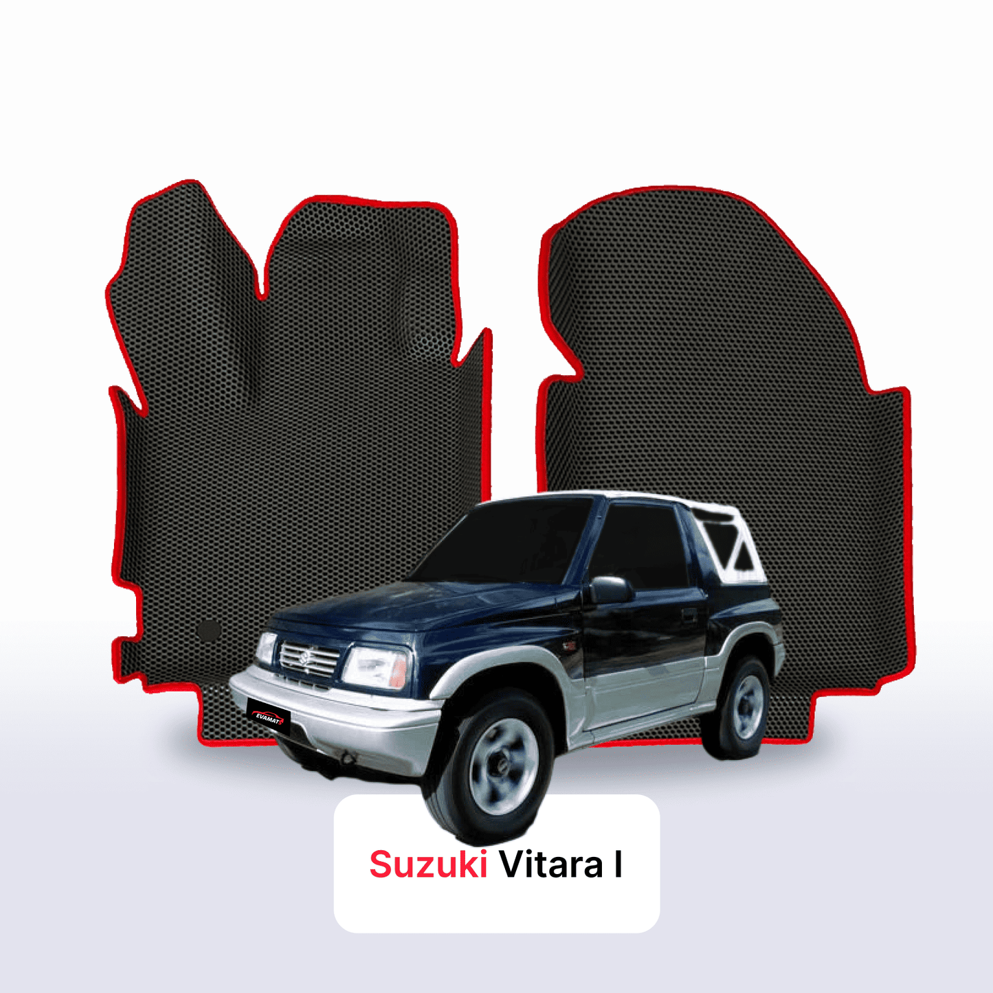 Fußmatten EVA für Suzuki Vitara 1 gen 1988-1997 jahr SUV 3 türer otwarty