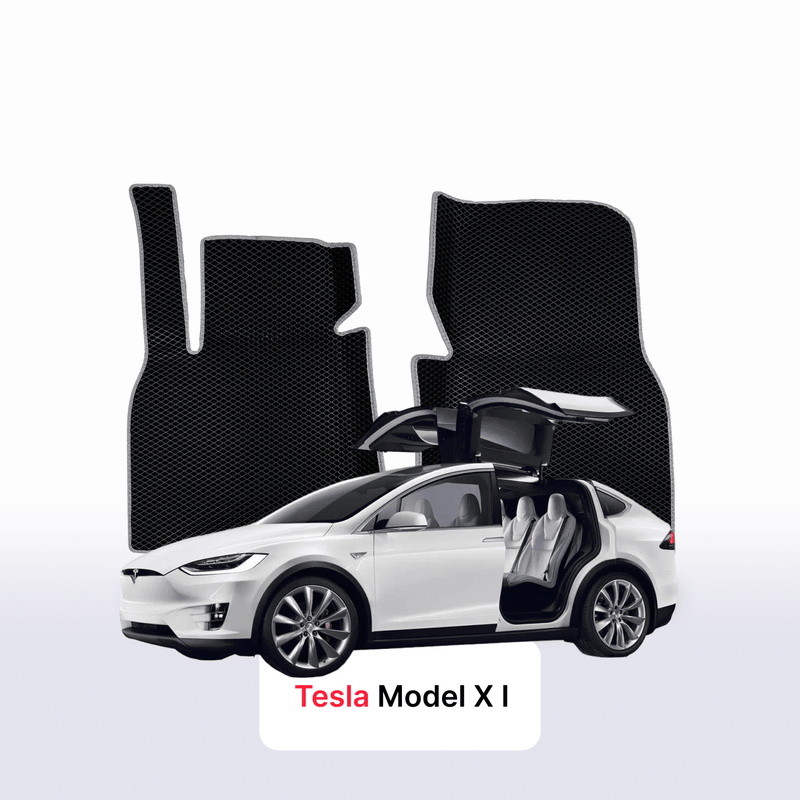 Fußmatten EVA für Tesla Model X 1 gen 2015-2026 jahr Elektrisch SUV 5 sitzer