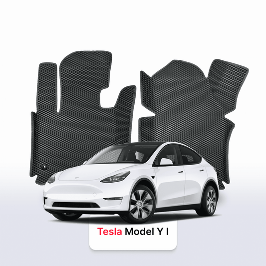 Fußmatten EVA für Tesla Model Y Long Range 1 gen 2015-2028 jahr SUV 7 sitzer