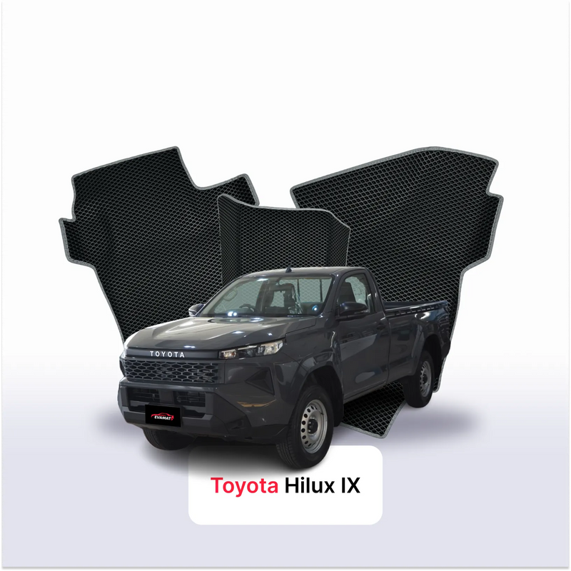 Fußmatten EVA für Toyota Hilux IX gen 2026-2030 jahr PICK-UP einzelkabine