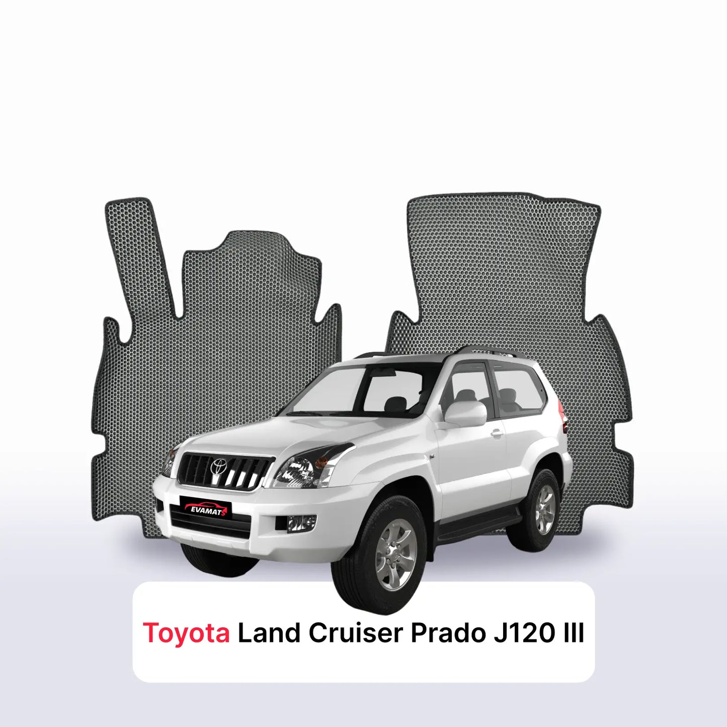 Fußmatten EVA für Toyota Land Cruiser Prado J120 3 gen 2002-2009 jahr SUV 3 türer